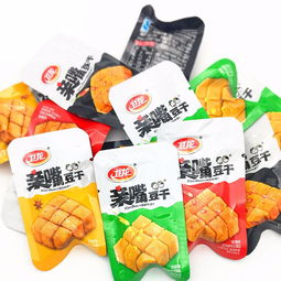 卫龙亲嘴豆干豆皮 怀旧零食的麻辣诱惑与批发市场新机遇
